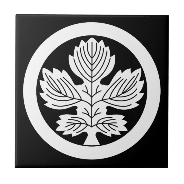 安倍梶の葉 FLIESE (Vorderseite)