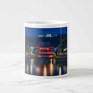 富士山と紅葉（ Mount Fuji and autumn leaves） Jumbo-Tasse