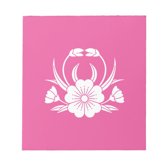 小 山 蟹 桜 NOTIZBLOCK (Vorderseite)