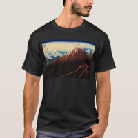 山下白雨, 北斎 Donner und der Fujisan, Hokusai, Ukiyo-e