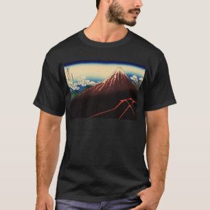 山下白雨, 北斎 Donner und der Fujisan, Hokusai, Ukiyo-e T-Shirt