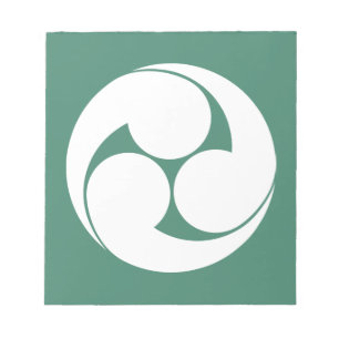 左 三 巴 (地 き) NOTIZBLOCK
