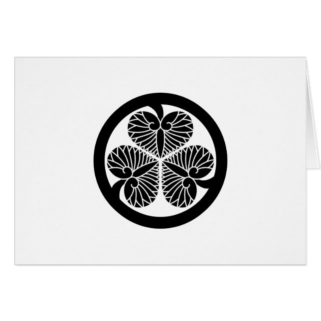 徳 川 葵(徳 吉 宗) (Vorderseite (Horizontal))