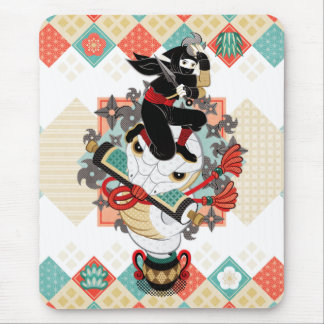 忍者と蛇2019(リメイク)/ Ninja and snake 2019(remake) Mousepad
