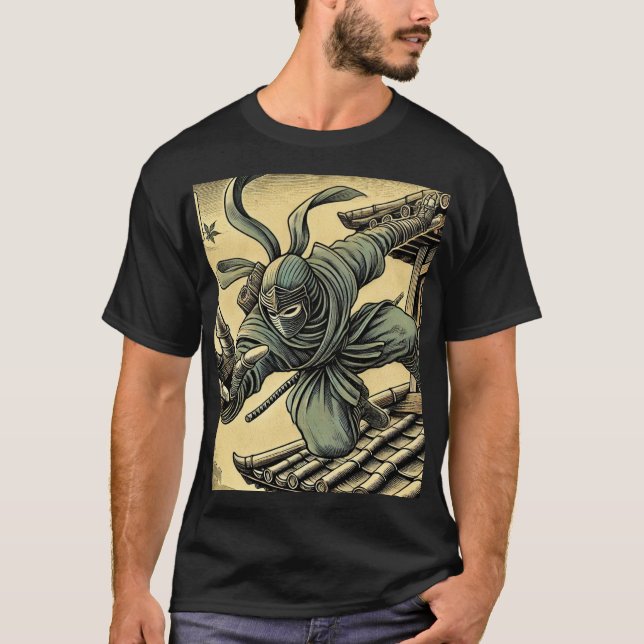 忍者 T-Shirt (Vorderseite)