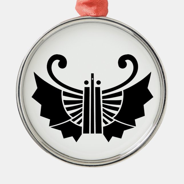 扇 SILBERNES ORNAMENT (Vorne)