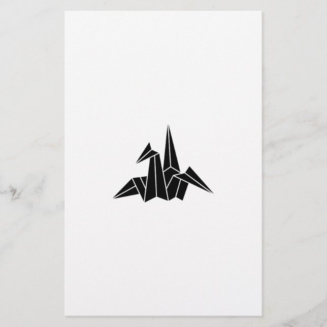 折り鶴 BRIEFPAPIER (Vorderseite)