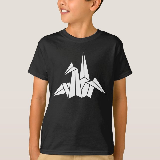 折り鶴 T-Shirt (Vorderseite)