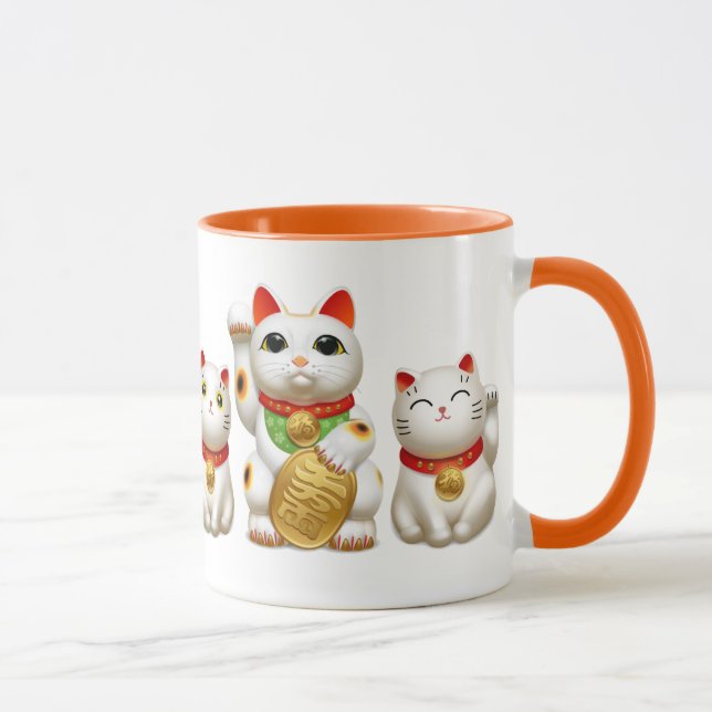 招き猫 maneki neko tasse (Rechts)