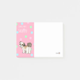 振り向くシーズー POST-IT KLEBEZETTEL