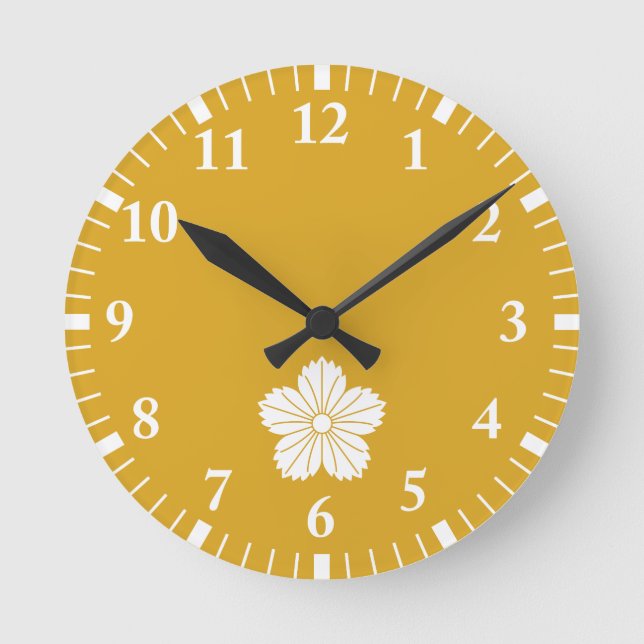 撫子 RUNDE WANDUHR (Vorderseite)