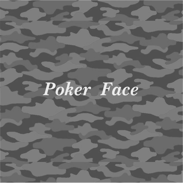 文字　カスタム　迷彩（ダーク）   シール AUFKLEBER (Vorderseite)