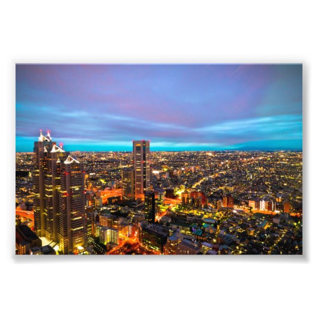 新宿の夜景 FOTODRUCK (Vorne)