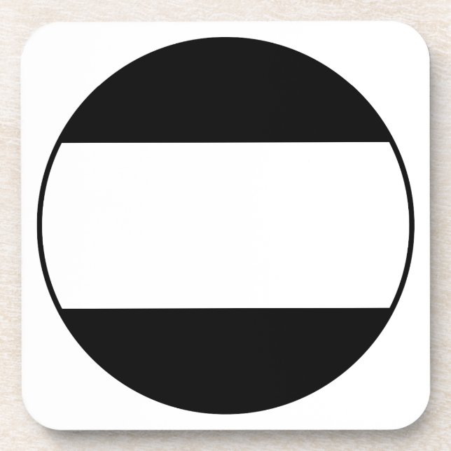 新 田 一 つ き 引 GETRÄNKEUNTERSETZER (Vorderseite)