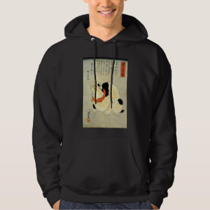 日本猫, 国芳 japanische Katze, Kuniyoshi, Ukiyo-e Hoodie