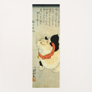 日本猫, 国芳 japanische Katze, Kuniyoshi, Ukiyo-e Yogamatte