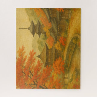 日本画の世界 ~紅葉と古都~ / Autumn Leaves and Ancient Cities Puzzle