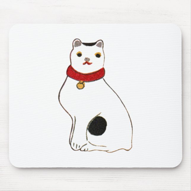 日 本 の の 人, Puppe der japanischen Katze Mousepad (Vorne)