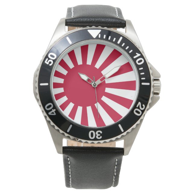 旭日旗 ARMBANDUHR (Vorderseite)