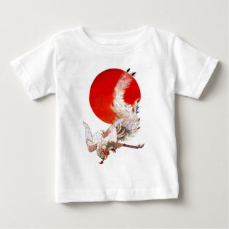 旭日鳳凰　伊藤若冲　鳳凰　日本 BABY T-SHIRT