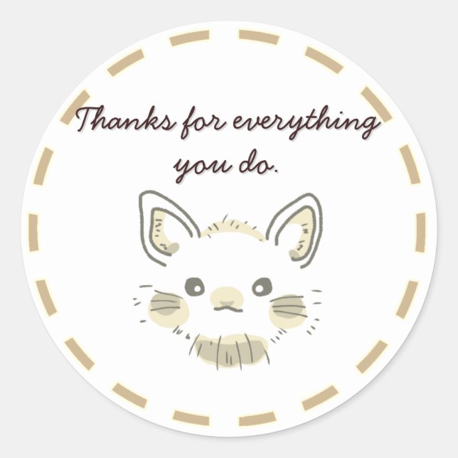 春を感じるネザーランドドワーフうさぎ RUNDER AUFKLEBER (Vorderseite)