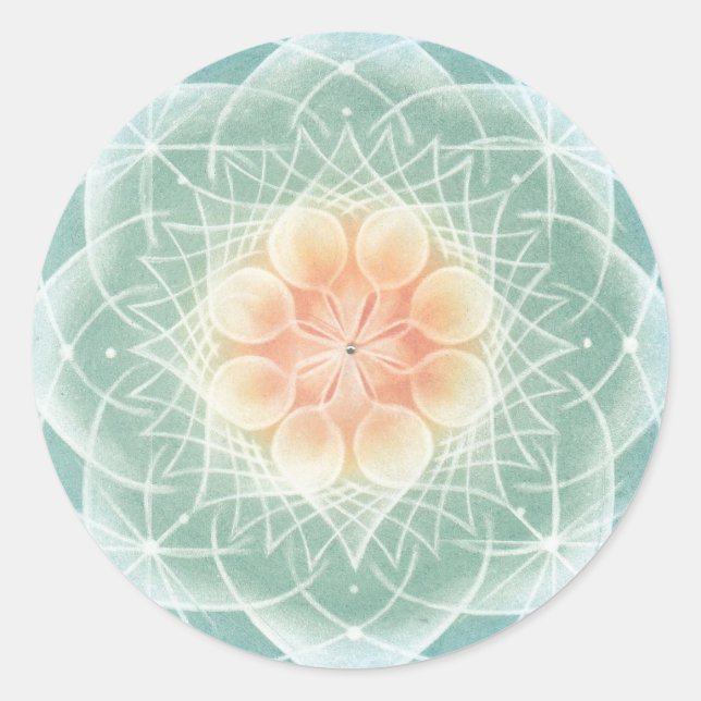 曼荼羅アート～リーダー RUNDER AUFKLEBER (Vorderseite)