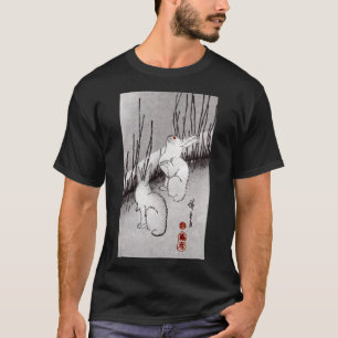 月 兎, 広 重 Mond und Kaninchen, Hiroshige, Ukiyo-e T-Shirt