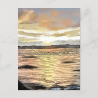 朝焼けの海 POSTKARTE