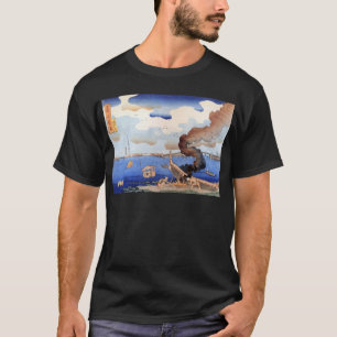 東 三 股 図, 国, Sumida River, Kuniyoshi, Ukiyo-e T-Shirt