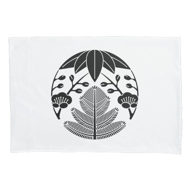 松竹梅 KISSENBEZUG (Vorderseite)