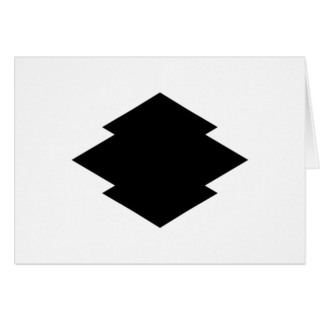 松 皮 菱 (Vorderseite (Horizontal))