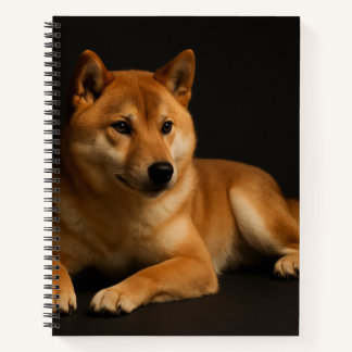 柴犬ポートレート Shiba Inu Spiral Notebook – Graph Notizbuch