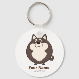 柴犬"しばたま(黒)" SCHLÜSSELANHÄNGER