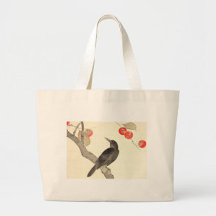 柿 に 烏, 抱 Persimmon und Crow, Hōitsu Jumbo Stoffbeutel