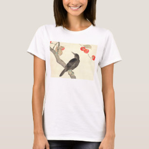 柿 に 烏, 抱 Persimmon und Crow, Hōitsu T-Shirt