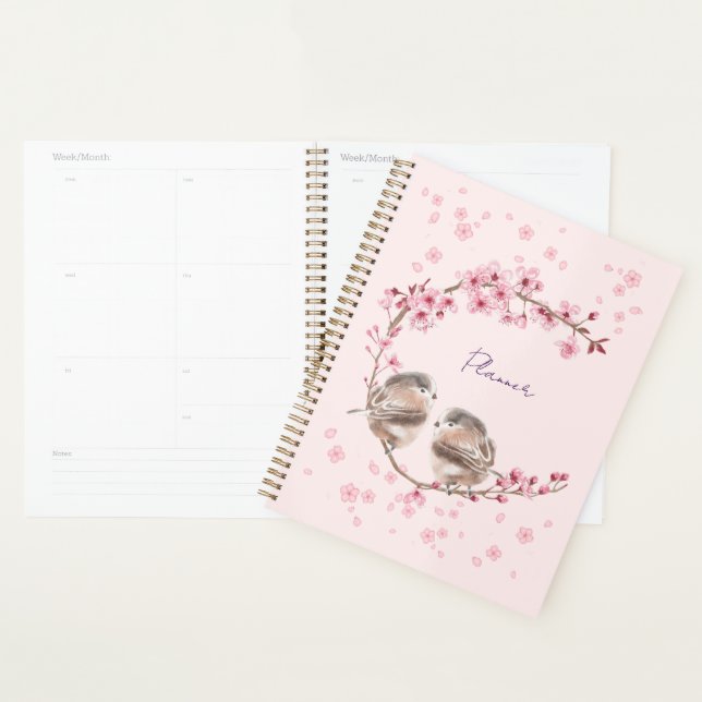  桜とかわいいすずめ♡ PLANER (Anzeige)