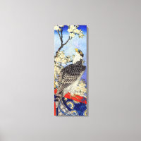 桜 ハ ヤ サ, Falken- und Kirschblüten, Hokusai, Ukiyo-