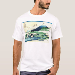 梅沢, 北斎 Ansicht der Fujisan von Umezawa, Hokusai, T-Shirt