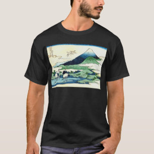 梅 沢, 北 den Fuji 斎 von Umezawa, Hokusai, Ukiyo-e T-Shirt