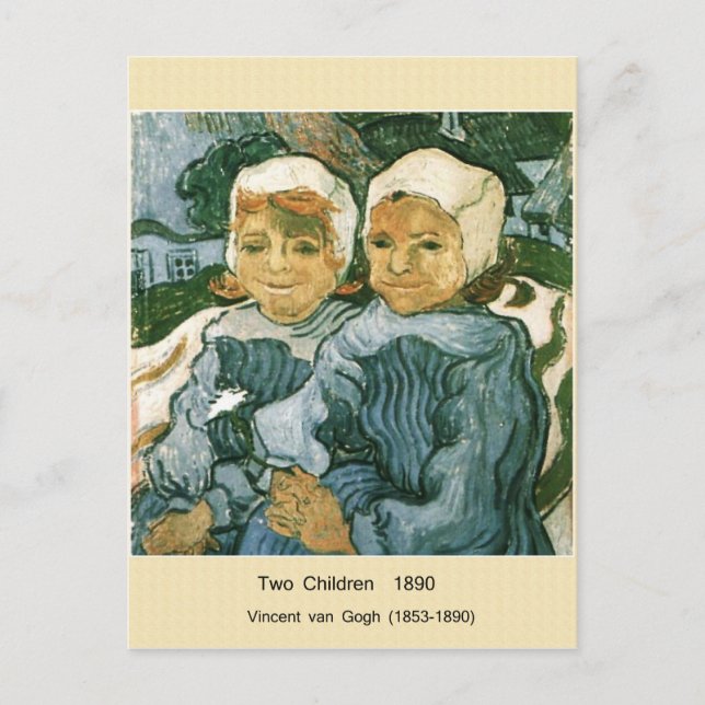 梵 高, Vincent Van Gogh Postkarte (Vorderseite)