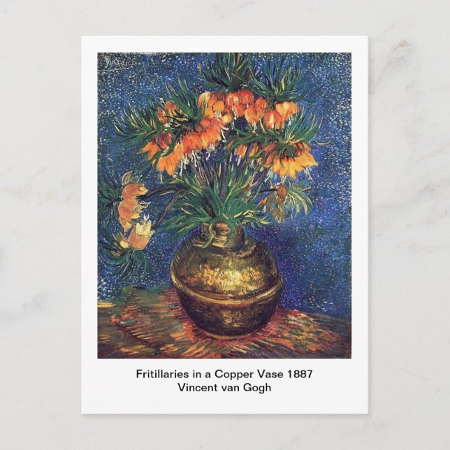 梵 高, Vincent Van Gogh Postkarte (Vorderseite)