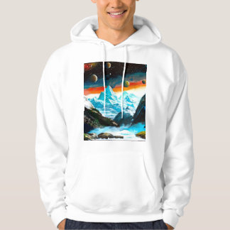 極北の渓流 HOODIE