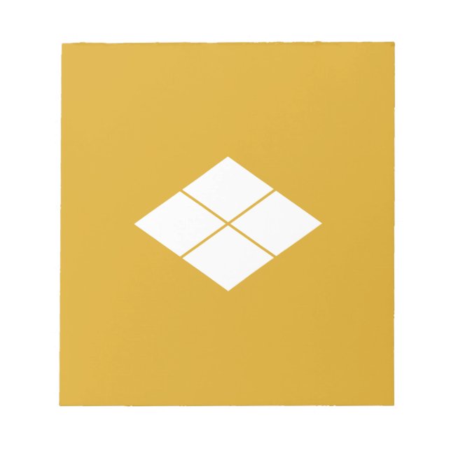武 田 菱 NOTIZBLOCK (Vorderseite)