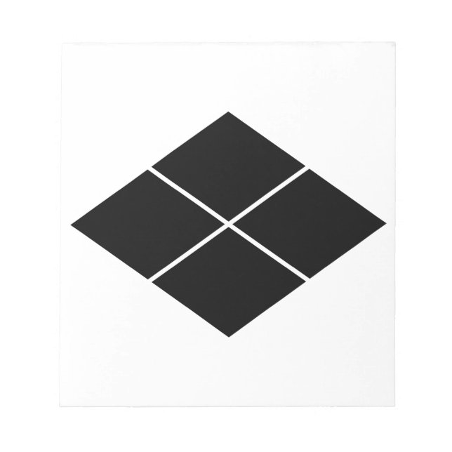 武 田 菱 NOTIZBLOCK (Vorderseite)