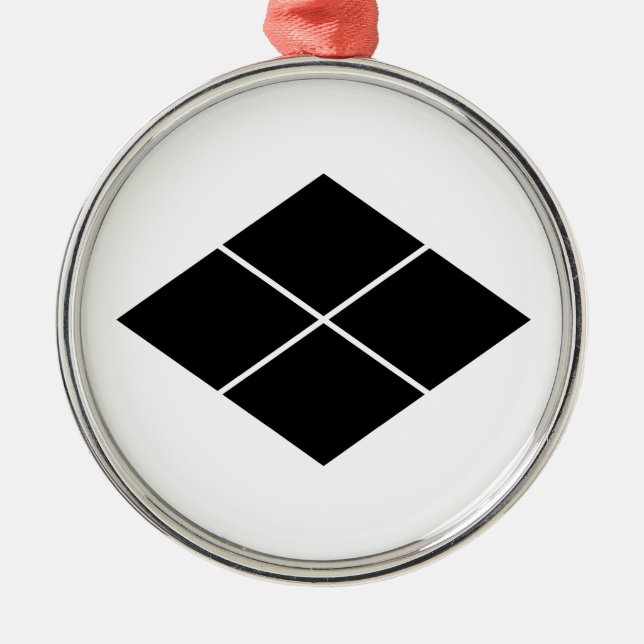 武 田 菱 ORNAMENT AUS METALL (Vorne)