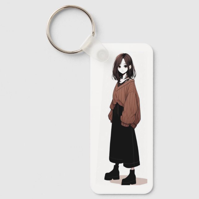 永井 千紗 nagai chisa) schlüsselanhänger (Vorderseite)