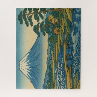 浮世絵風・富士山遠景 / Ukiyo‐e Style View of Mt. Fuji Puzzle