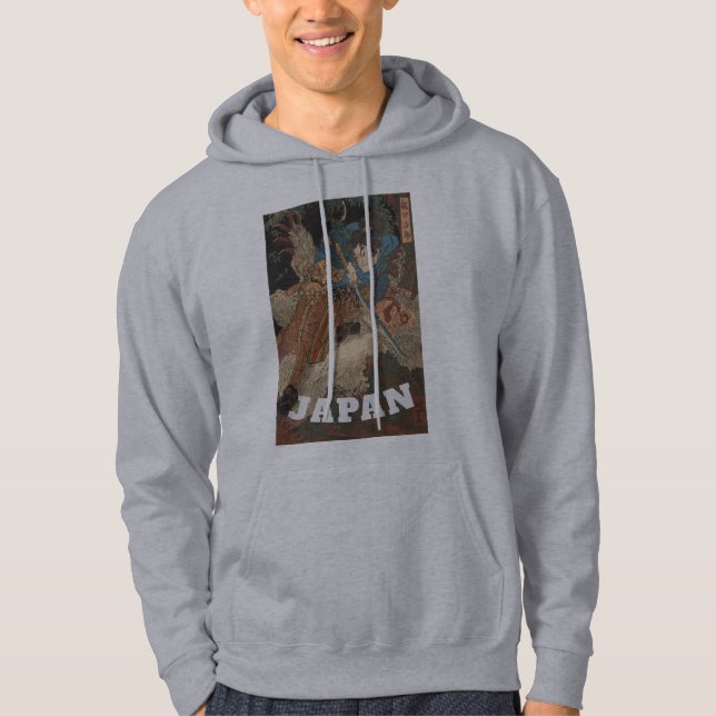 浮世絵　SAMURAI HOODIE (Vorderseite)
