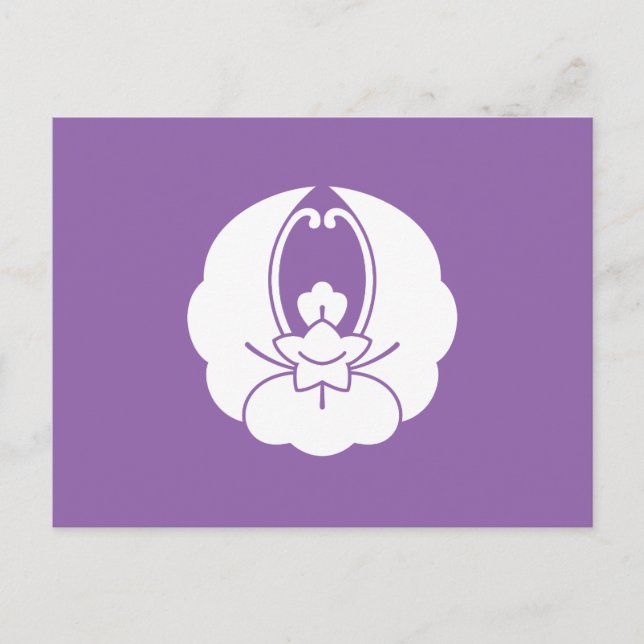 浮 線 花 菱 POSTKARTE (Vorderseite)