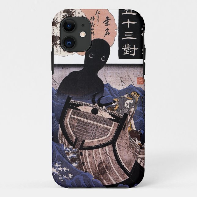 海坊主, 国芳 japanisches Seeungeheuer, Kuniyoshi, Case-Mate iPhone Hülle (Rückseite)